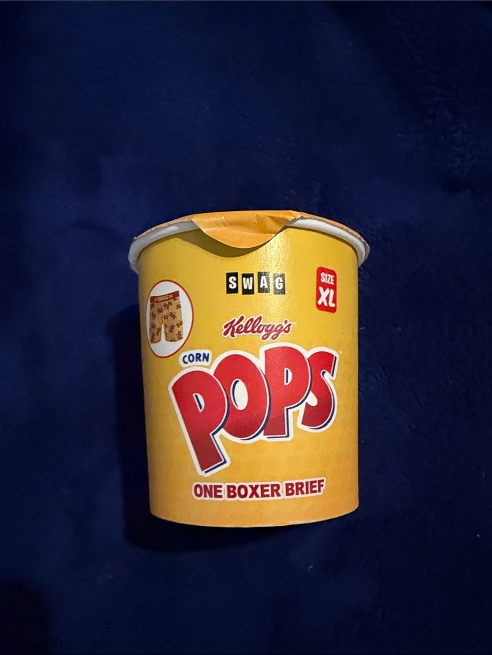 Swag Flavors! 4 pack set of X-Large soft boxes with a side of snack appeal!